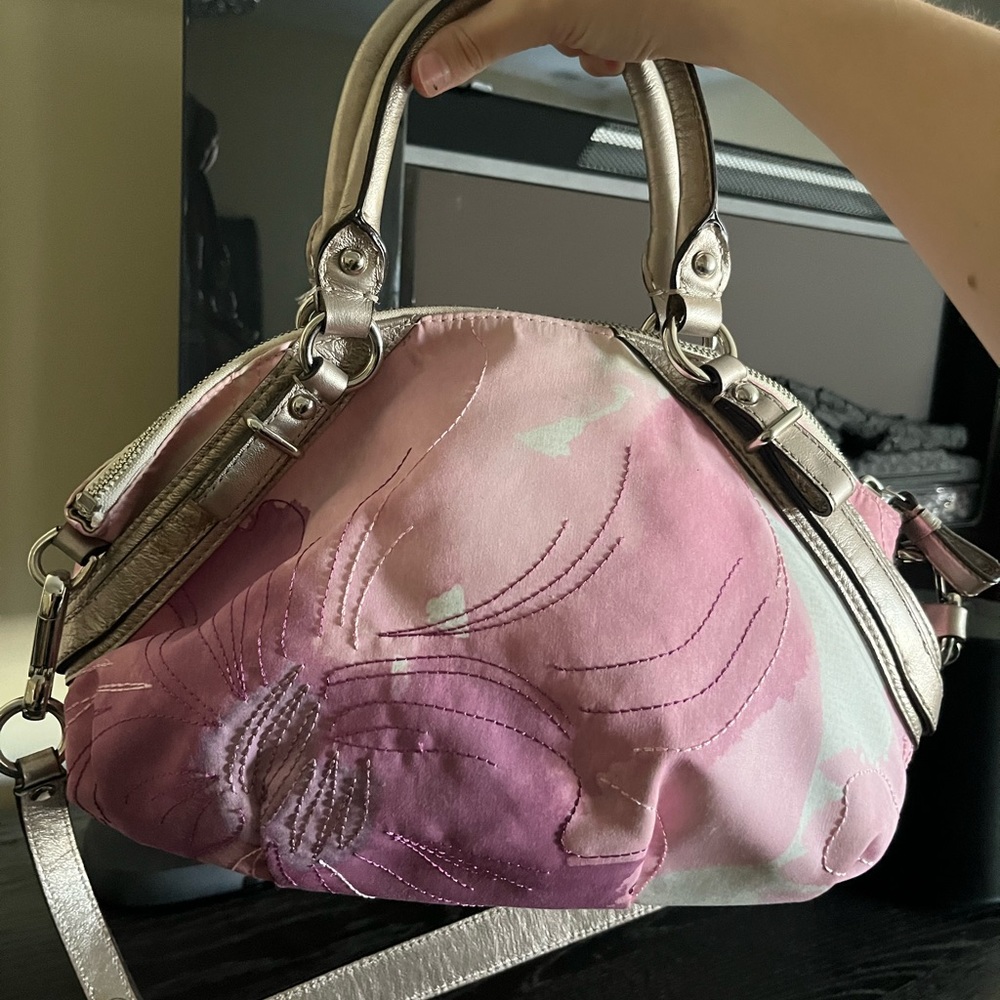 RARE Coach 17002 Madison Sophia Floral Shoulder Bag Hobo Limited Edition